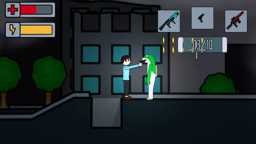 Скриншот 1 к игре Bill's adventure: Alien war