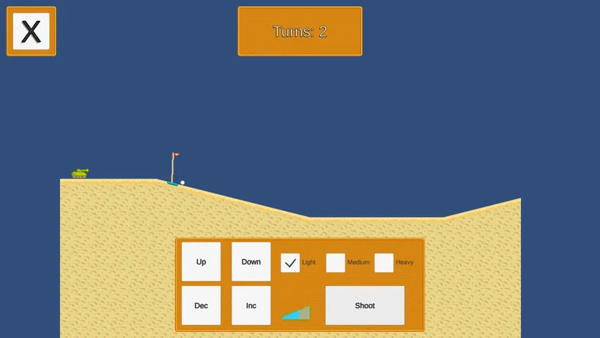 Скриншот 3 к игре Tank Golfing