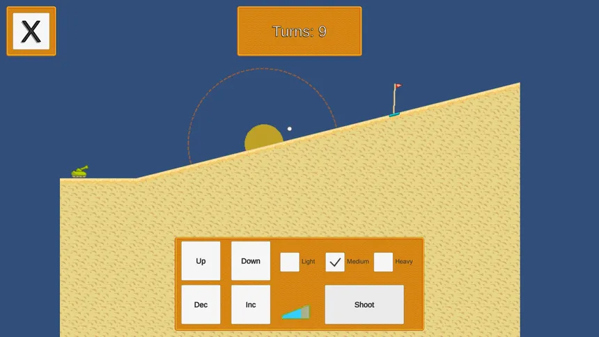 Скриншот 4 к игре Tank Golfing