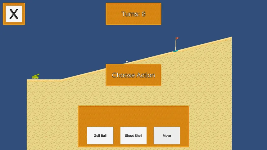 Скриншот 5 к игре Tank Golfing