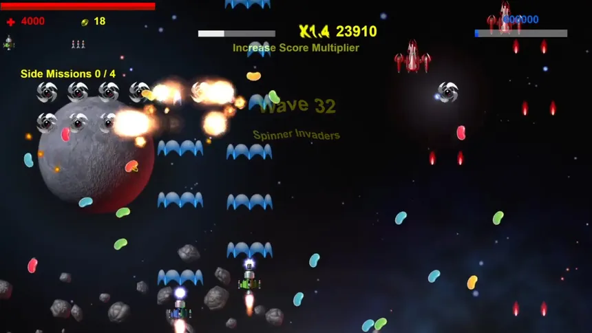 Скриншот 5 к игре Spinner Invaders