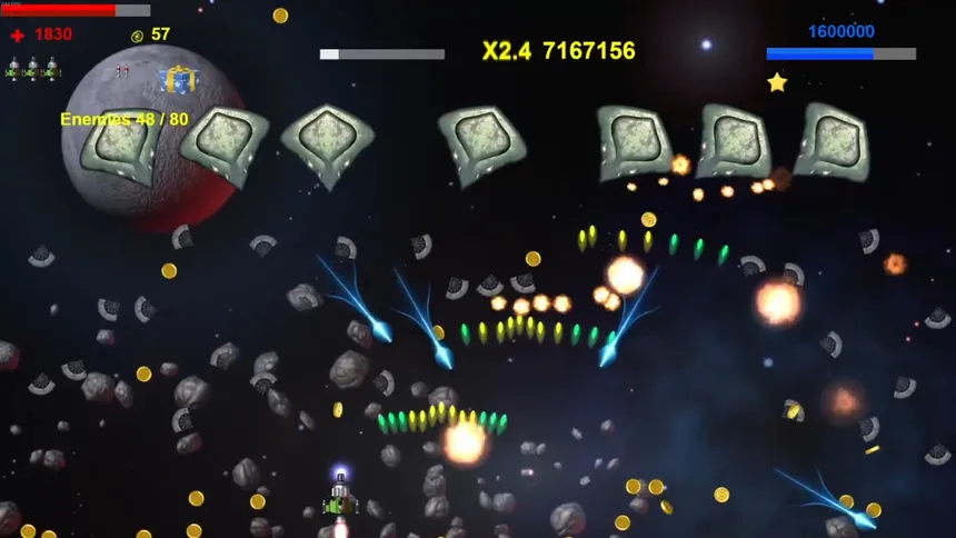 Скриншот 6 к игре Spinner Invaders