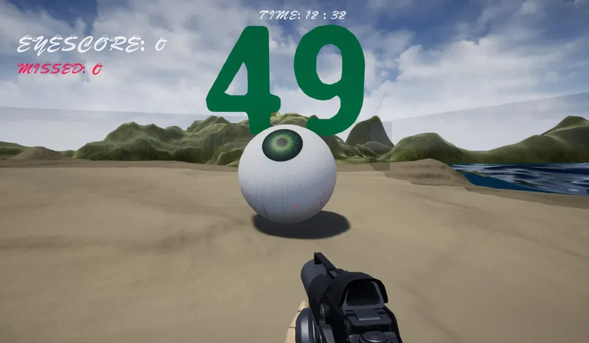 Скриншот 1 к игре Eyeballs are your ENEMIES!