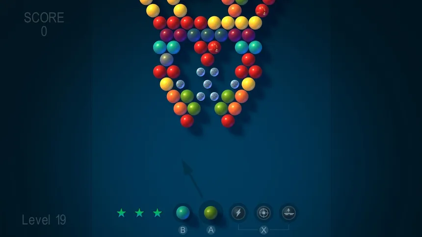 Скриншот 1 к игре Bubble Shooter FX