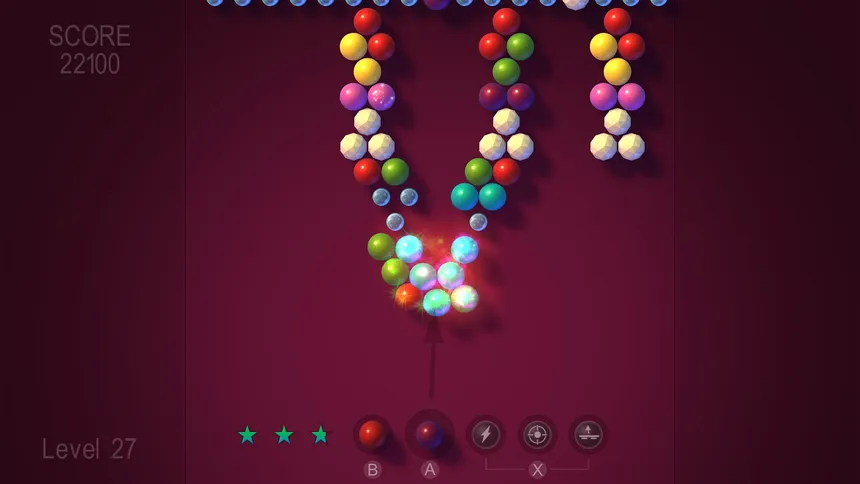 Скриншот 3 к игре Bubble Shooter FX