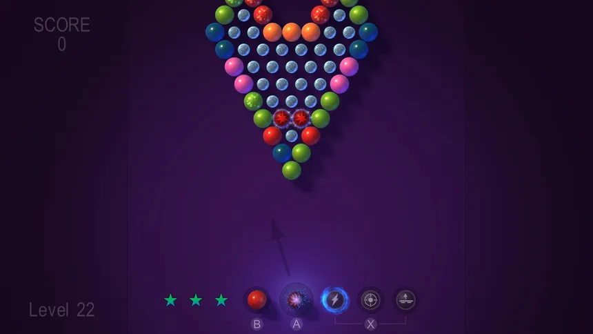 Скриншот 4 к игре Bubble Shooter FX