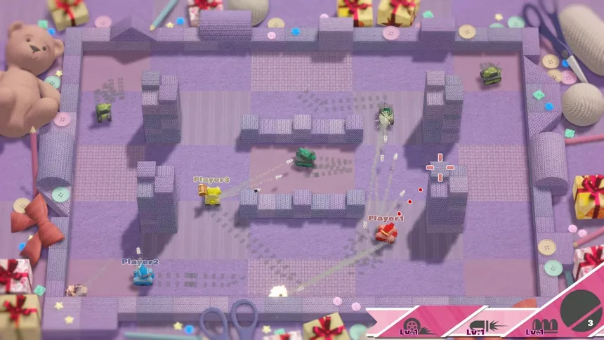 Скриншот 4 к игре League of Felt Tanks: Together