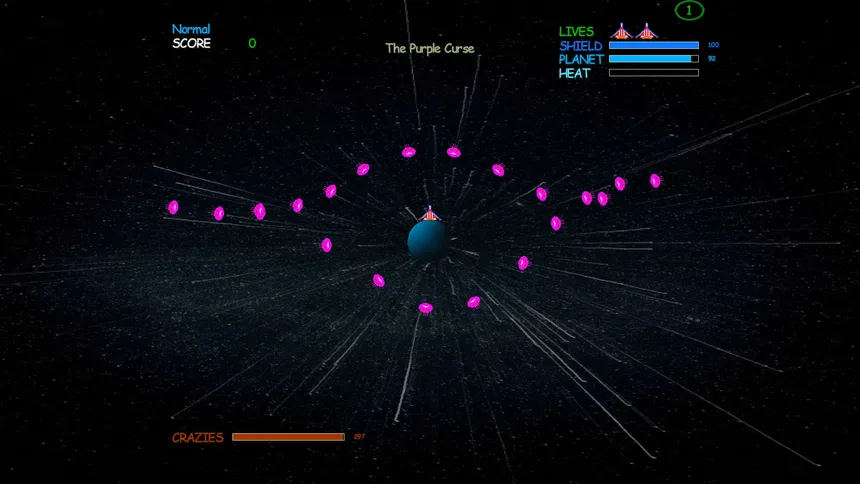 Скриншот 4 к игре Crazy Invader ShootEm Down