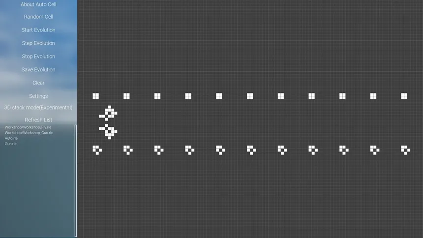 Скриншот 2 к игре Auto Cell : Game of Life
