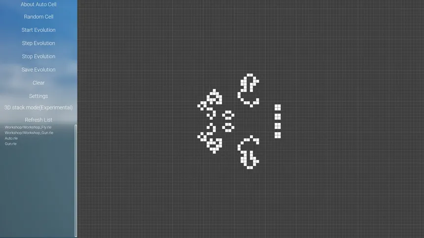 Скриншот 3 к игре Auto Cell : Game of Life