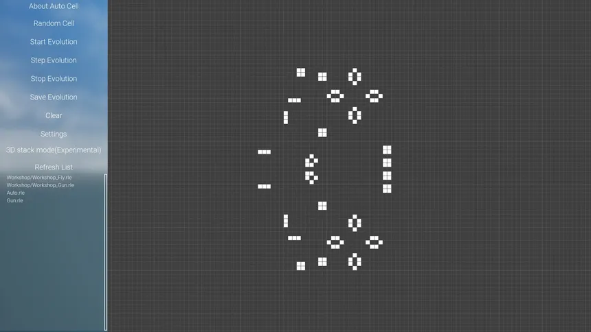 Скриншот 4 к игре Auto Cell : Game of Life