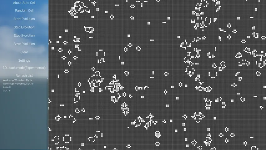 Скриншот 5 к игре Auto Cell : Game of Life