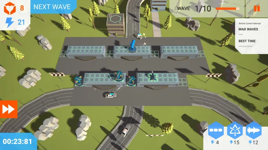 Скриншот 6 к игре Car Wash TD - Tower Defense