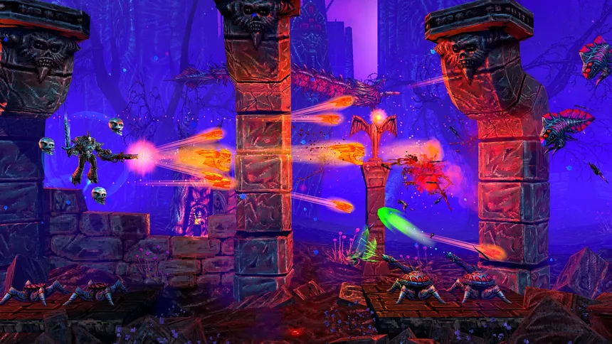 Скриншот 3 к игре Valfaris: Mecha Therion