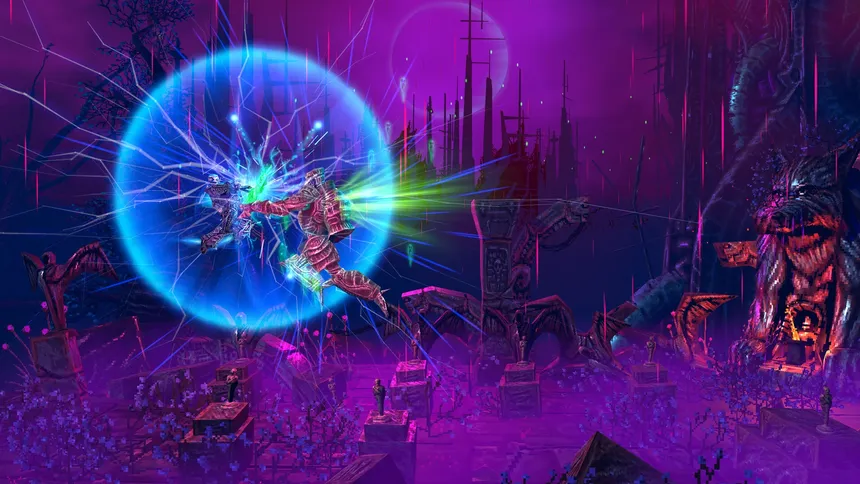Скриншот 4 к игре Valfaris: Mecha Therion