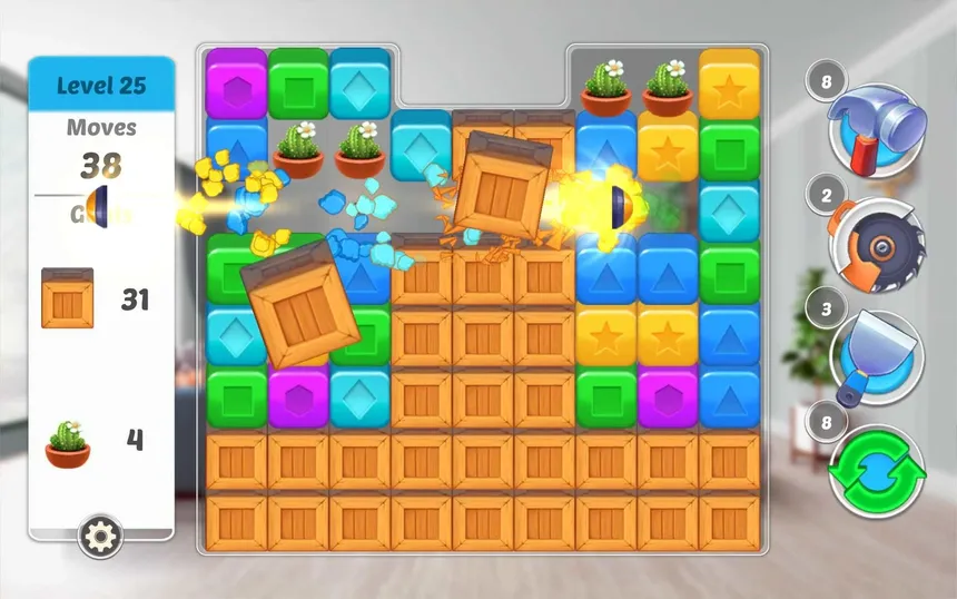 Скриншот 2 к игре Home Designer - Makeover Blast