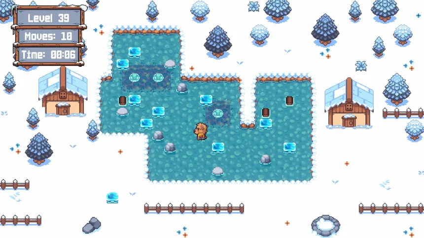 Скриншот 2 к игре Sokobear: Winter