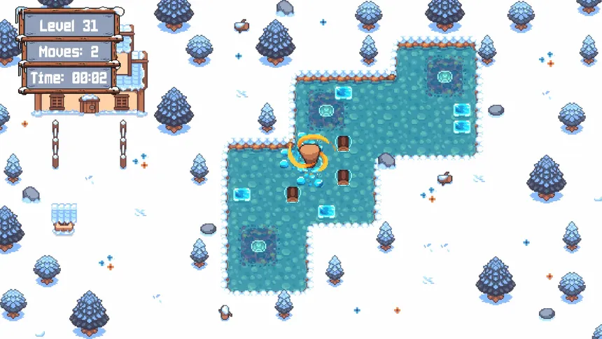Скриншот 4 к игре Sokobear: Winter