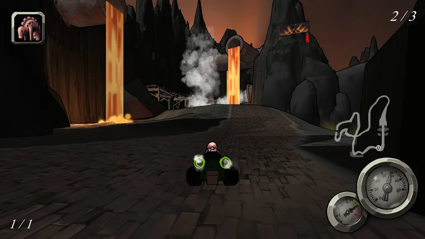 Скриншот 4 к игре Crowkart