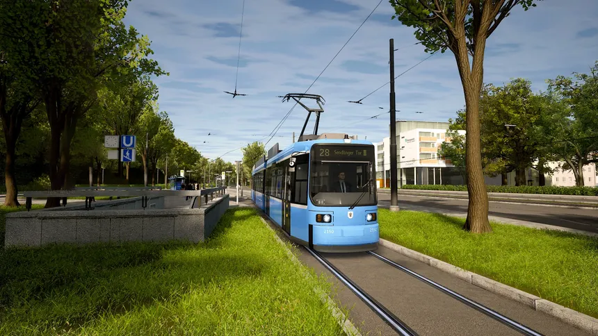 Скриншот 1 к игре TramSim Munich - The Tram Simulator