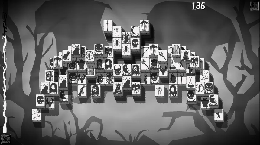 Скриншот 3 к игре Creepy Mahjong