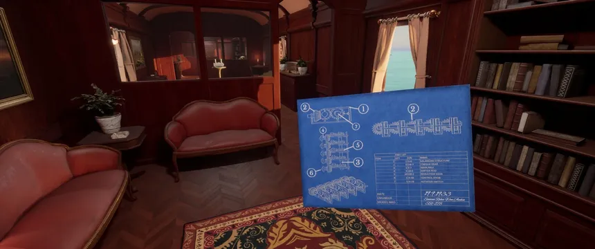 Скриншот 3 к игре First Class Escape: The Train of Thought