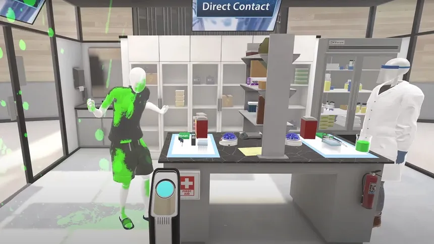 Скриншот 2 к игре LabTrainingVR: Personal Protective Equipment Edition