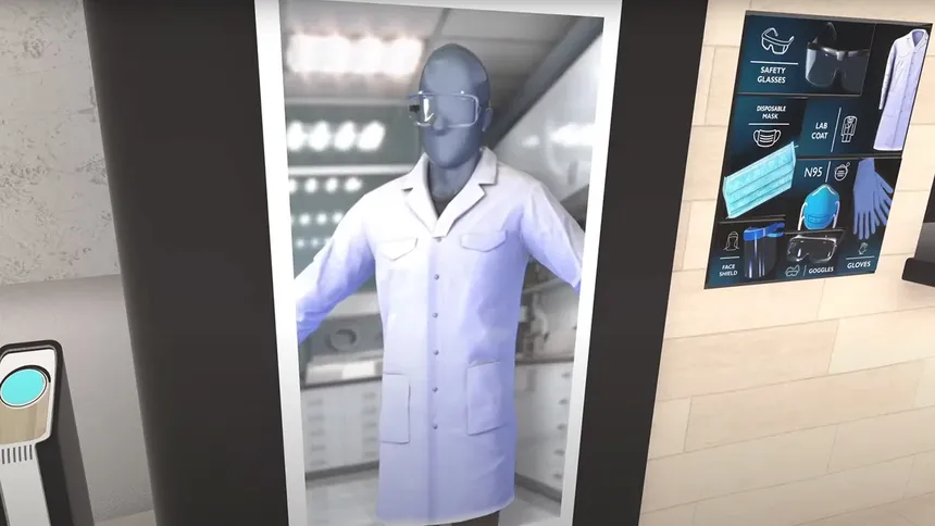 Скриншот 4 к игре LabTrainingVR: Personal Protective Equipment Edition