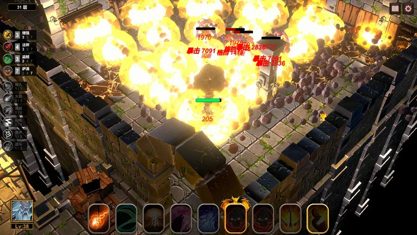 Скриншот 2 к игре 地牢100