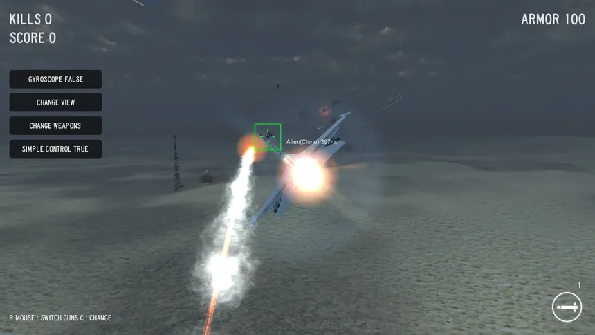 Скриншот 1 к игре Air Strike