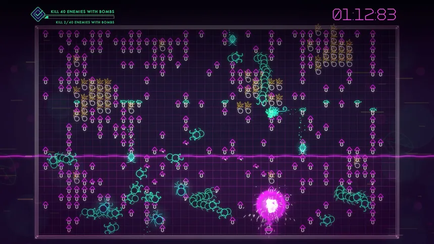 Скриншот 1 к игре Centipede: Recharged