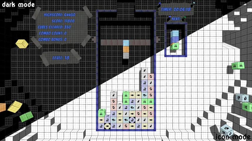 Скриншот 1 к игре Papertris