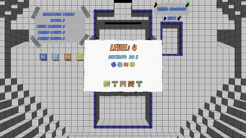 Скриншот 2 к игре Papertris