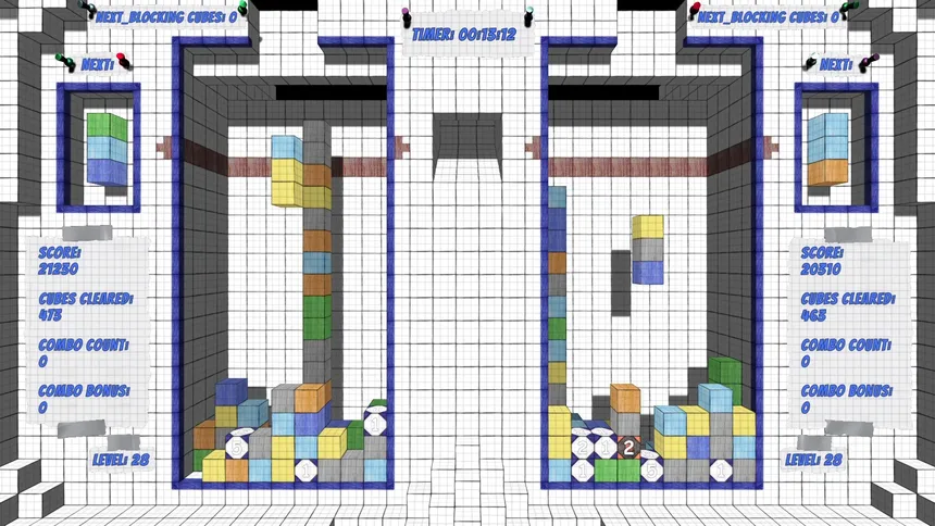 Скриншот 8 к игре Papertris