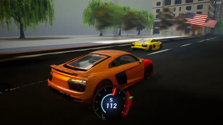 Скриншот 5 к игре Super Drag Race
