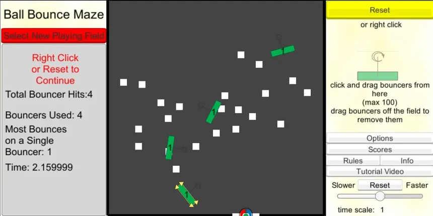 Скриншот 3 к игре Ball Bounce Maze