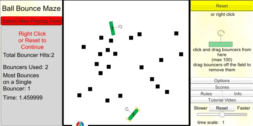 Скриншот 4 к игре Ball Bounce Maze