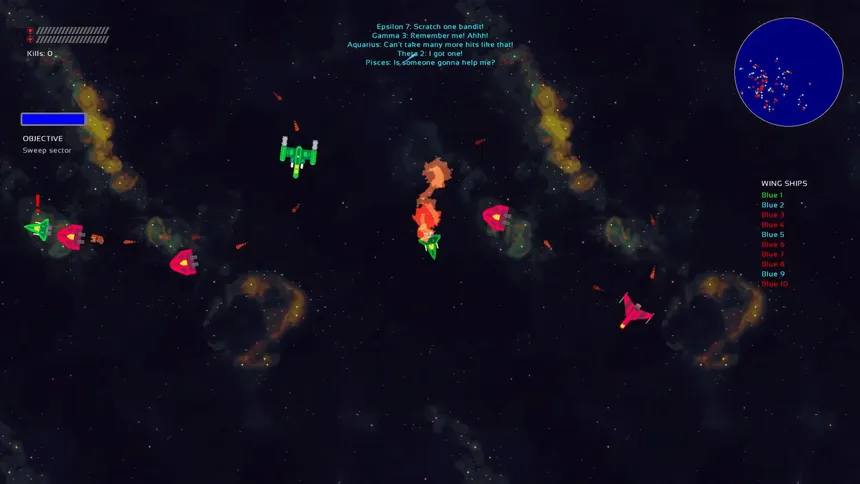 Скриншот 2 к игре Starfighter Aces