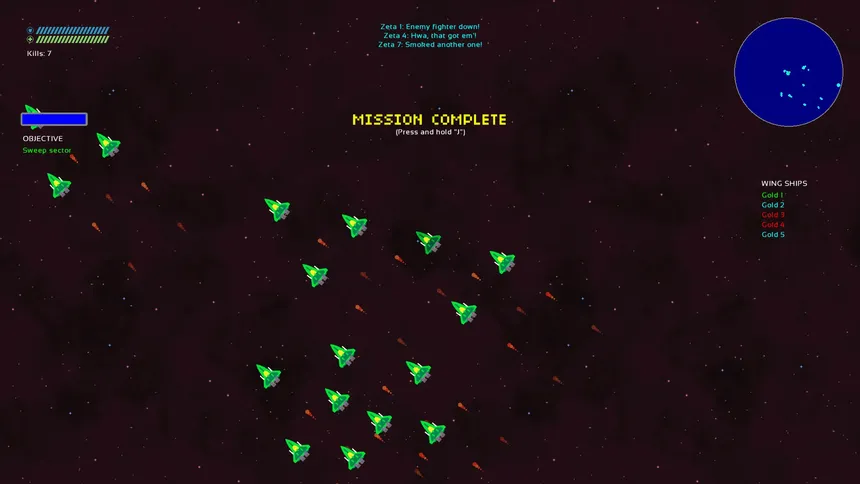 Скриншот 6 к игре Starfighter Aces