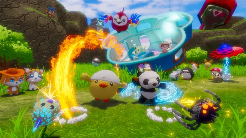 Скриншот 1 к игре Pollito & Xiang Xiang: Adventure in the Forest