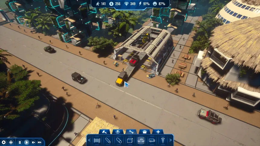 Скриншот 1 к игре Jurassic Architect