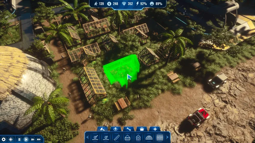 Скриншот 2 к игре Jurassic Architect