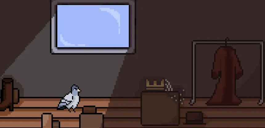 Скриншот 1 к игре Three Pigeons in a Trench Coat