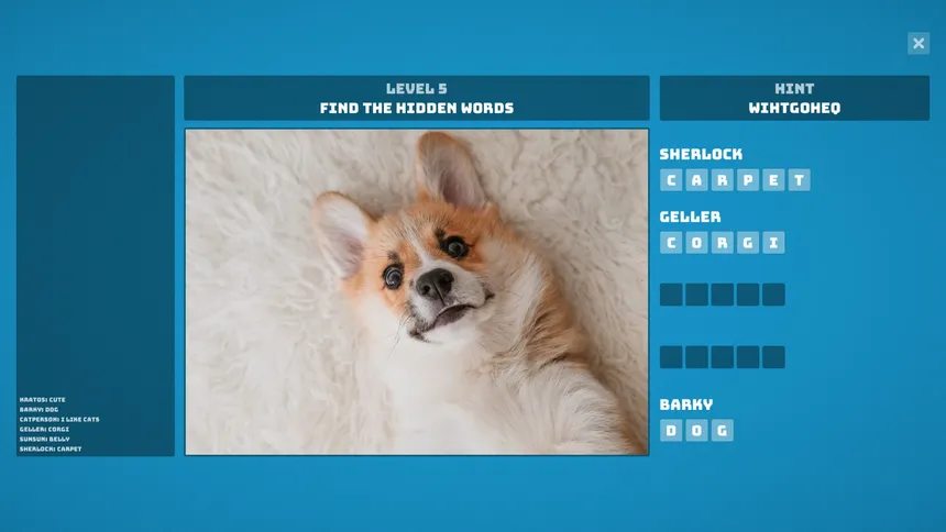 Скриншот 1 к игре Hidden Words