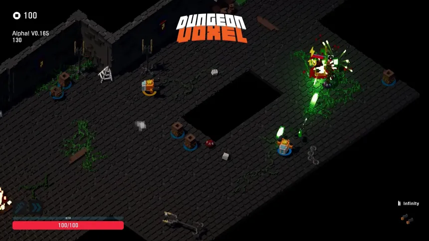 Скриншот 1 к игре Dungeon Voxel