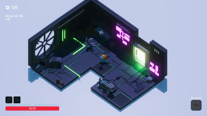 Скриншот 2 к игре Dungeon Voxel
