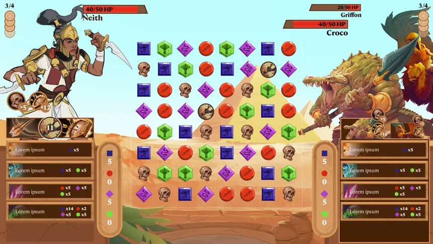 Скриншот 1 к игре Match On The Nile