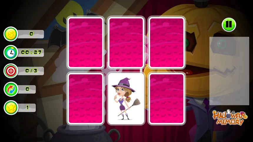 Скриншот 2 к игре Halloween Memory: Reborn