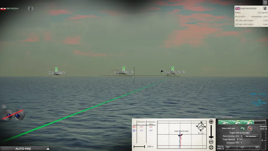 Скриншот 2 к игре Naval Hurricane