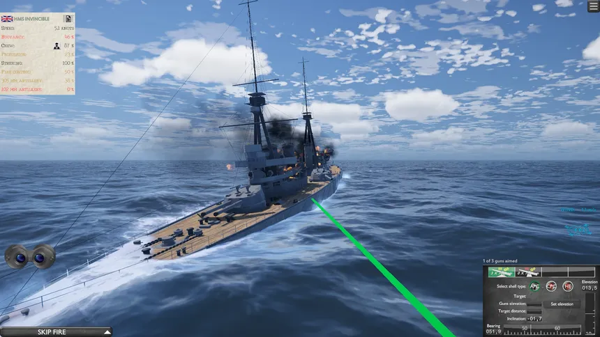 Скриншот 5 к игре Naval Hurricane